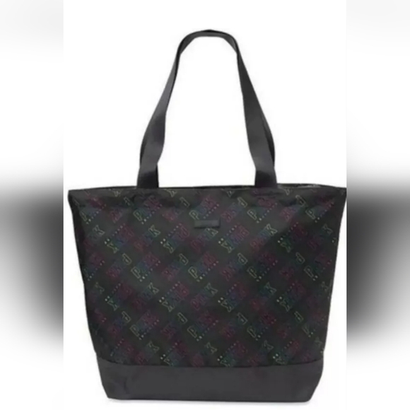 Pink victoria's secret black weekender large tote - Picture 2 of 7